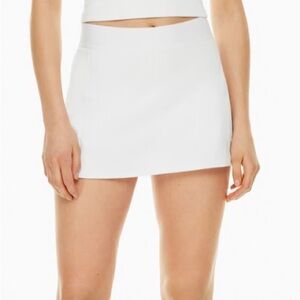Aritzia gold skort
